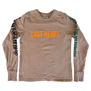 Last Heavy USA Made Long Sleeve Jersey Shirt "Outdoor Drug Pastimes" M